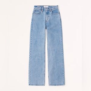 Abercrombie High Rise 90s Relaxed Jean